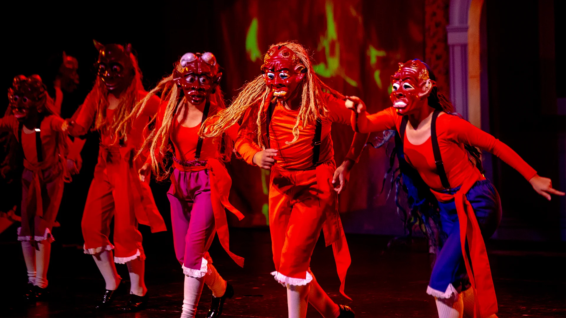 Escena del show Valentina y un Sueño llamado Perú